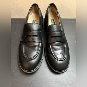 G.H. Bass & Co. Black Leather Loafers